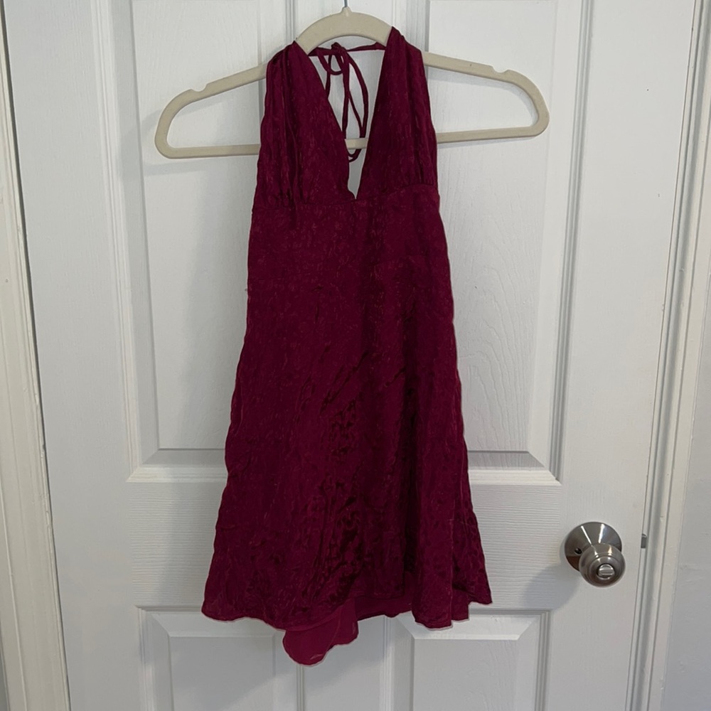 Forever 21 Burgundy mini dress